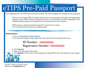 eTips Passport